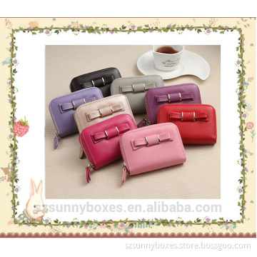 Leather designer low price ladies pars hand ladies wallet